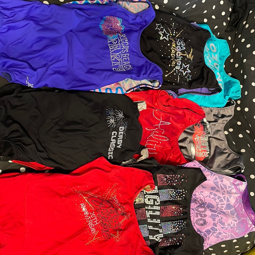 Gymnastics leos in great shape!